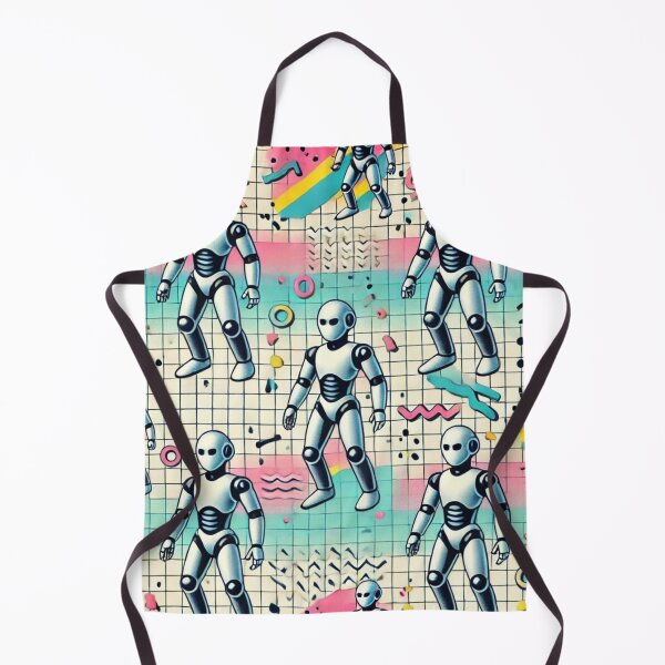 Item preview, robot pattern designed and sold by TEEJAMBOREE.