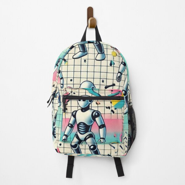 Item preview, robot pattern designed and sold by TEEJAMBOREE.