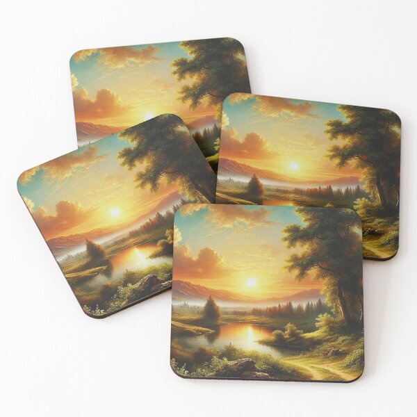 Item preview, Silence at the Golden Lake - The Path to the Evening Light designed and sold by M-Masterpieces.