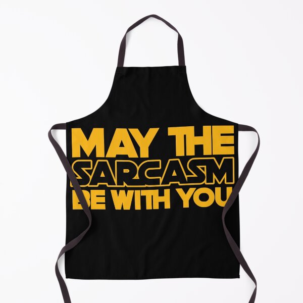 Item preview, "May the Sarcasm Be With You" Star Wars Humor T-Shirt | Soft, Snarky & Perfect for May the 4th designed and sold by legendaryskins.
