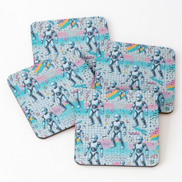 Item preview, robot pattern designed and sold by TEEJAMBOREE.