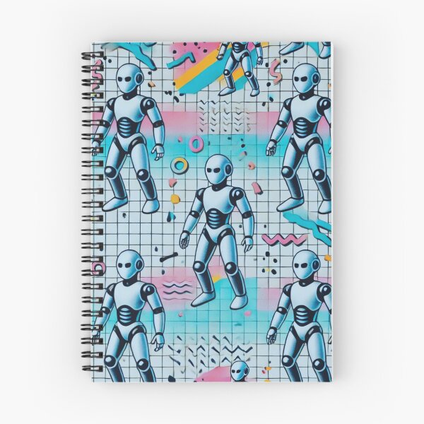 Item preview, robot pattern designed and sold by TEEJAMBOREE.