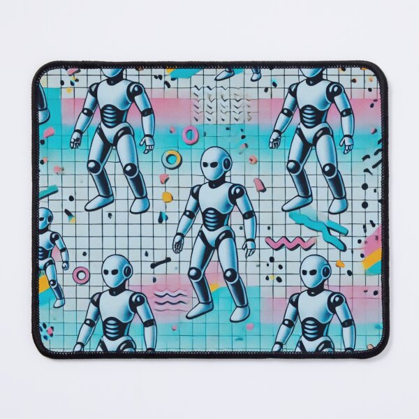Item preview, robot pattern designed and sold by TEEJAMBOREE.