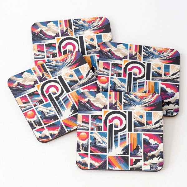 Item preview, “Abstract landscape collage – nature meets art designed and sold by Capizione.