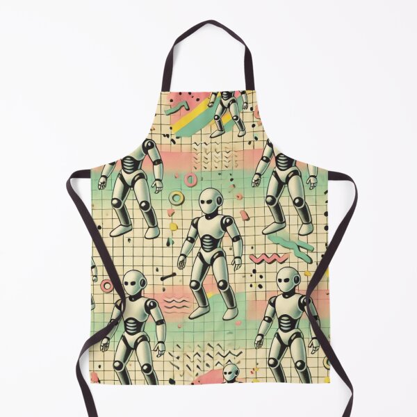 Item preview, robot pattern designed and sold by TEEJAMBOREE.