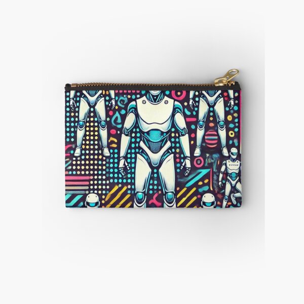 Item preview, robot pattern designed and sold by TEEJAMBOREE.