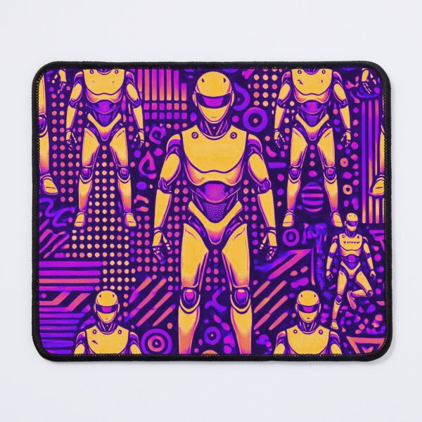 Item preview, robot pattern designed and sold by TEEJAMBOREE.