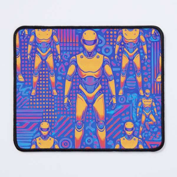Item preview, robot pattern designed and sold by TEEJAMBOREE.