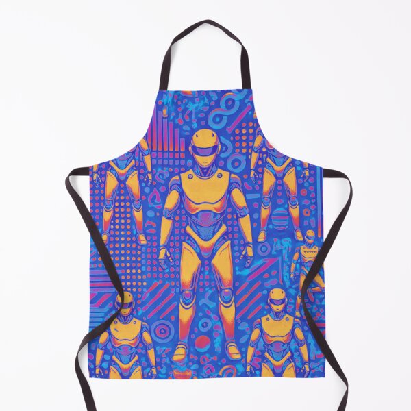 Item preview, robot pattern designed and sold by TEEJAMBOREE.