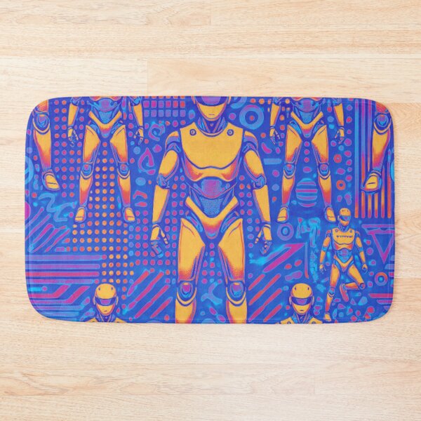 Item preview, robot pattern designed and sold by TEEJAMBOREE.