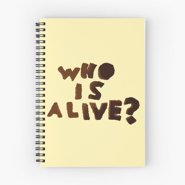 Item preview, Severance Inspired - Who Is Alive? - Mark’s Innie Outie Message designed and sold by Chloë, Natalie, & Sam Buse.