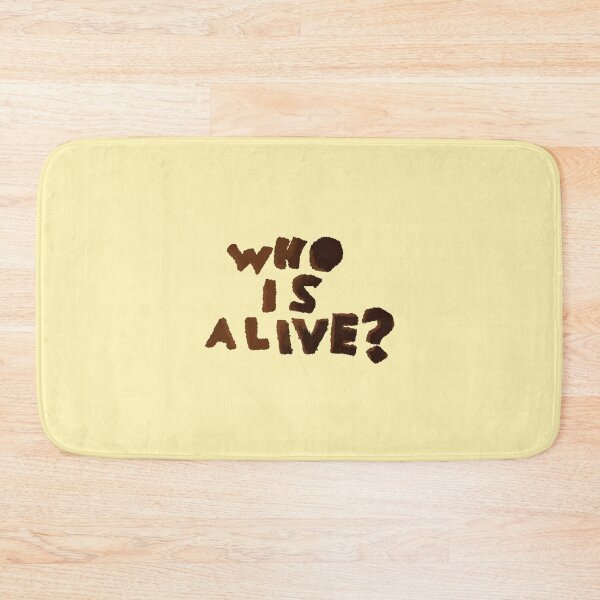Item preview, Severance Inspired - Who Is Alive? - Mark’s Innie Outie Message designed and sold by Chloë, Natalie, & Sam Buse.