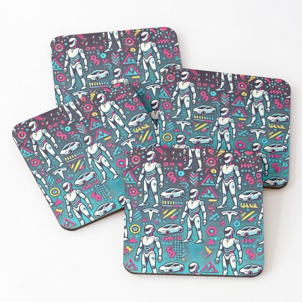 Item preview, robot pattern designed and sold by TEEJAMBOREE.