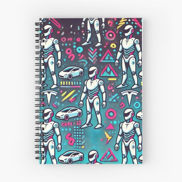 Item preview, robot pattern designed and sold by TEEJAMBOREE.
