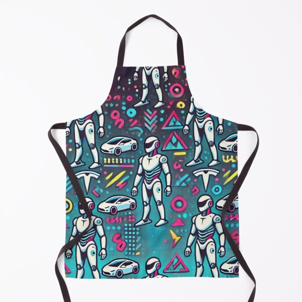 Item preview, robot pattern designed and sold by TEEJAMBOREE.