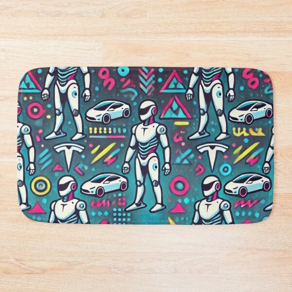 Item preview, robot pattern designed and sold by TEEJAMBOREE.