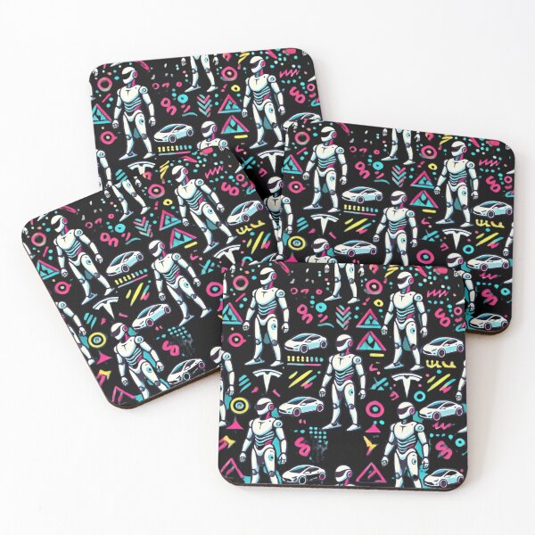 Item preview, robot pattern designed and sold by TEEJAMBOREE.