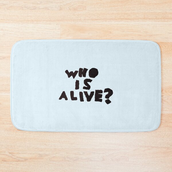 Item preview, Severance Inspired - Who Is Alive? Ver 2 - Mark’s Innie Outie Message designed and sold by Chloë, Natalie, & Sam Buse.
