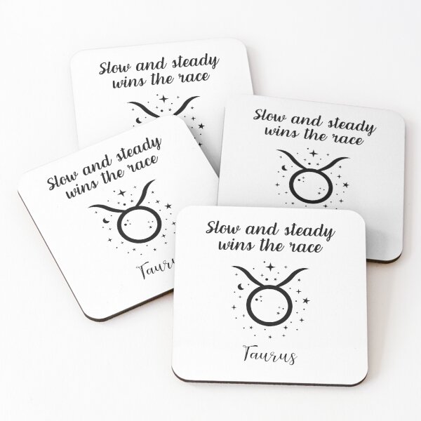 Item preview, Taurus Zodiac Design - Slow and Steady Wins the Race designed and sold by likeforcode.