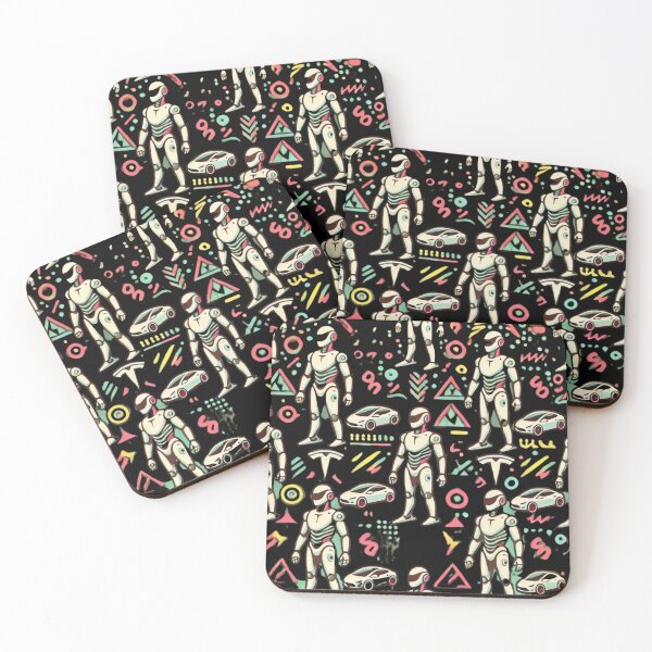 Item preview, robot pattern designed and sold by TEEJAMBOREE.