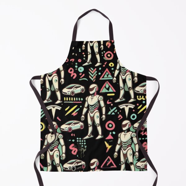 Item preview, robot pattern designed and sold by TEEJAMBOREE.