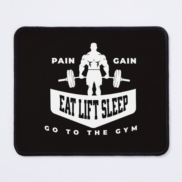 Item preview, eat,lift,sleep pain gain t-shirt designed and sold by cbrcreatortees.