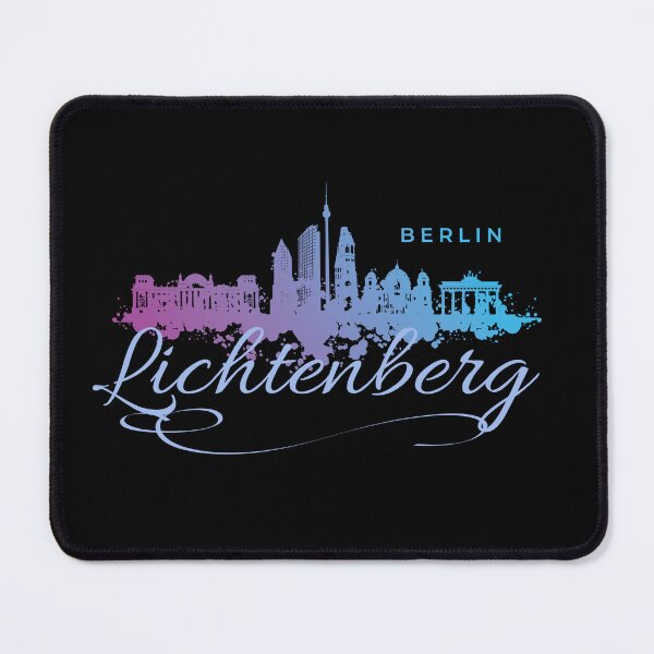 Item preview, Berlin skyline with Lichtenberg lettering designed and sold by Ecmoprints.