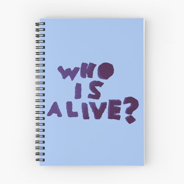 Item preview, Copy of Severance Inspired - Who Is Alive? Ver 3 - Mark’s Innie Outie Message designed and sold by Chloë, Natalie, & Sam Buse.