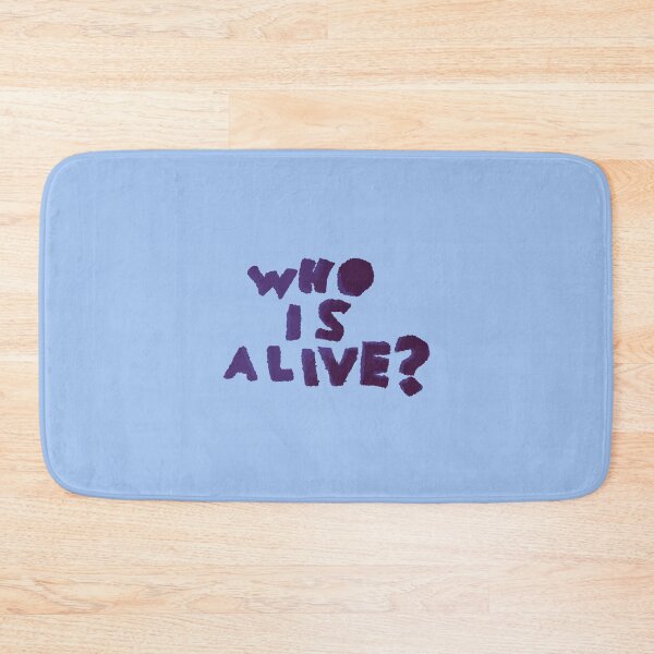 Item preview, Copy of Severance Inspired - Who Is Alive? Ver 3 - Mark’s Innie Outie Message designed and sold by Chloë, Natalie, & Sam Buse.