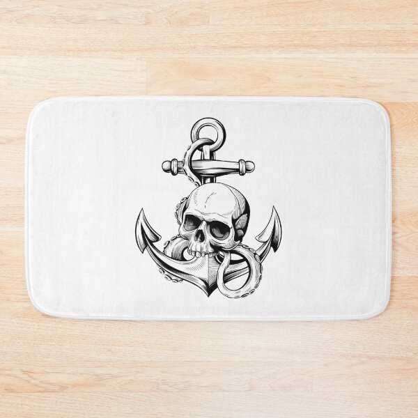 Item preview, Anchor & Skull designed and sold by Sza1a.