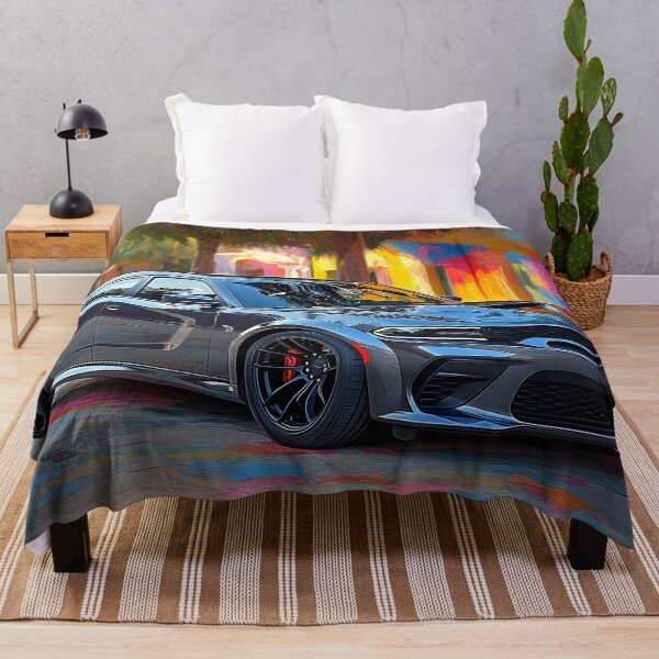 Item preview, Grey Dodge Charger SRT – Pop Art Edition II designed and sold by AutoPopStudio.