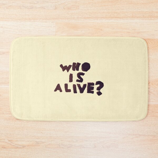 Item preview, Copy of Severance Inspired - Who Is Alive? Ver 4 - Mark’s Innie Outie Message designed and sold by Chloë, Natalie, & Sam Buse.