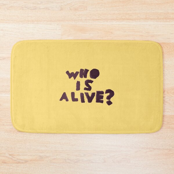 Item preview, Copy of Severance Inspired - Who Is Alive? Ver 5 - Mark’s Innie Outie Message designed and sold by Chloë, Natalie, & Sam Buse.