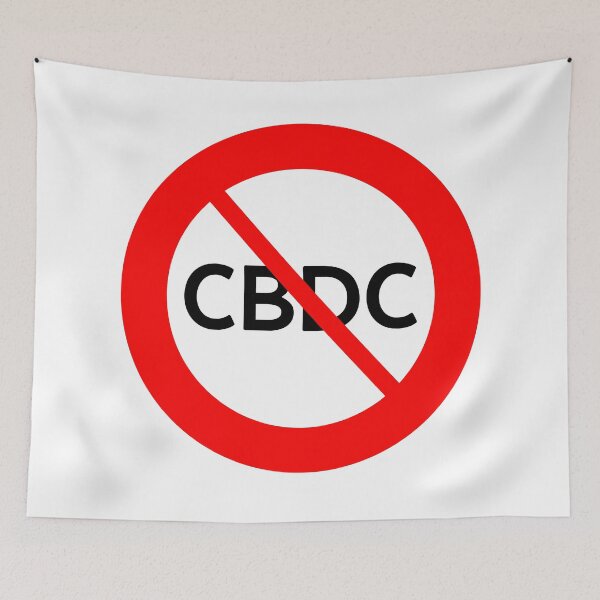 Item preview, Digital Money - Anti CBDC Design designed and sold by ReneMM.