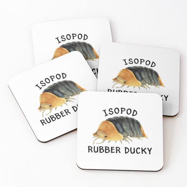 Item preview, Isopod cubaris sp rubber ducky designed and sold by zkadhyaa.