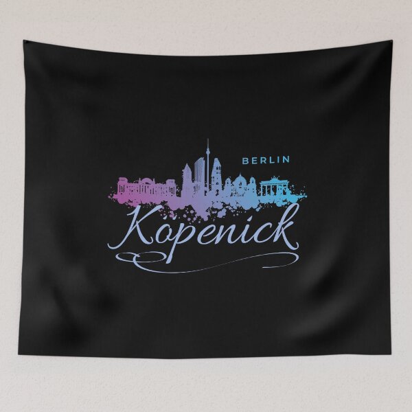Item preview, Berlin skyline with Köpenick lettering designed and sold by Ecmoprints.
