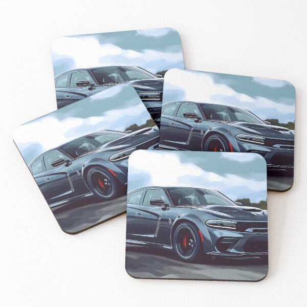 Item preview, Grey Dodge Charger SRT – Pop Art Edition IV designed and sold by AutoPopStudio.