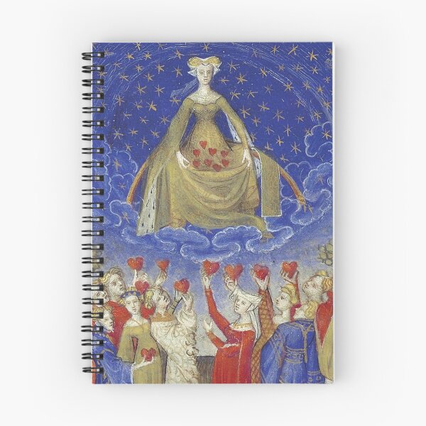 Item preview, Christine de Pisan, Venus coleccionando corazones medievales, 1407 designed and sold by 2ndBloom.