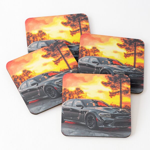 Item preview, Grey Dodge Charger SRT – Pop Art Edition V designed and sold by AutoPopStudio.