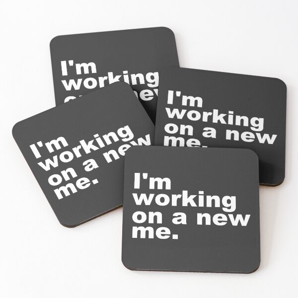 Item preview, Motivational Quote | I'm Working on a New Me -  designed and sold by PurpleLoveStore.