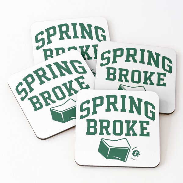 Item preview, Spring Broke - Spring Break Finance Humor designed and sold by ShineEyePirate.