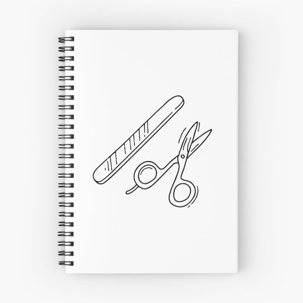Item preview, Nail file positioned next to a pair of scissors designed and sold by rasagamastore.