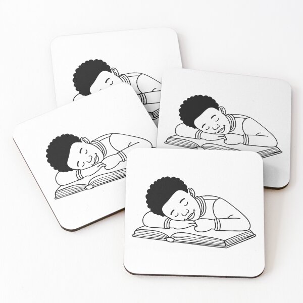 Item preview, Nap during the afternoon with a book resting on the chest designed and sold by rasagamastore.
