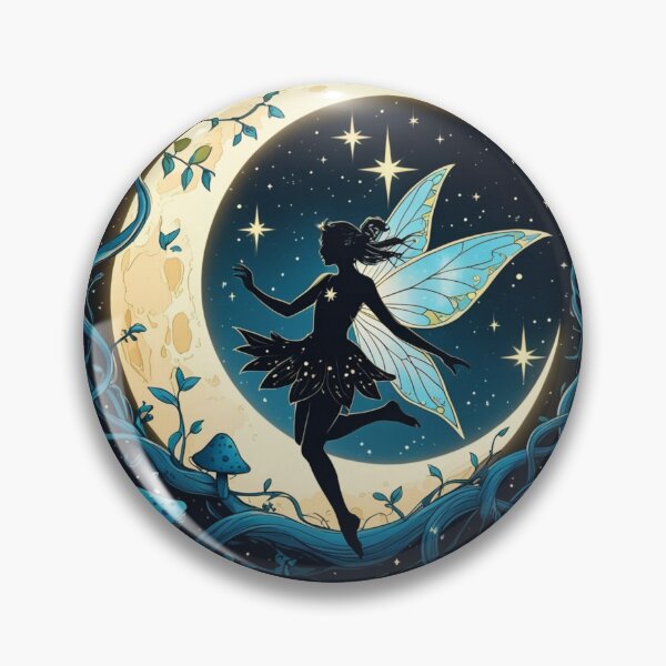 Item preview, Fairycore, Fairy Moon T-Shirt, Stay Wild Moon Child Tee, Mystical Fairy Graphic, Celestial Night Design, Enchanted Forest Shirt, Magic Themed Tee designed and sold by fenrirwulf68.