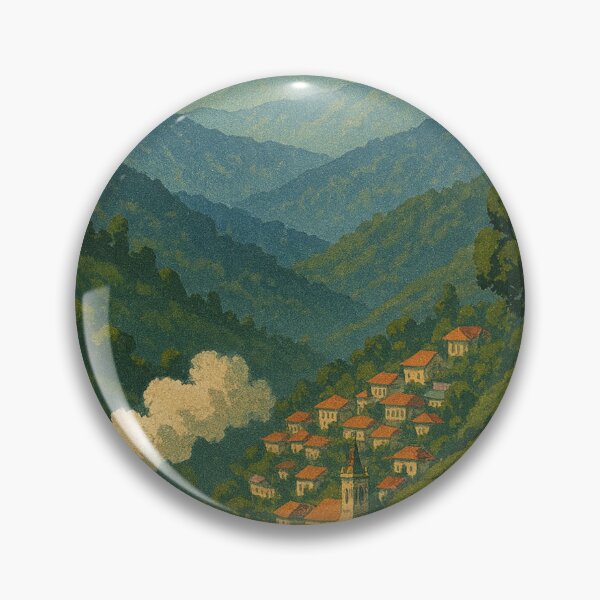 Item preview, Kurseong Hill Train with Tea Gardens and Mountain Scenery designed and sold by Aryabek.