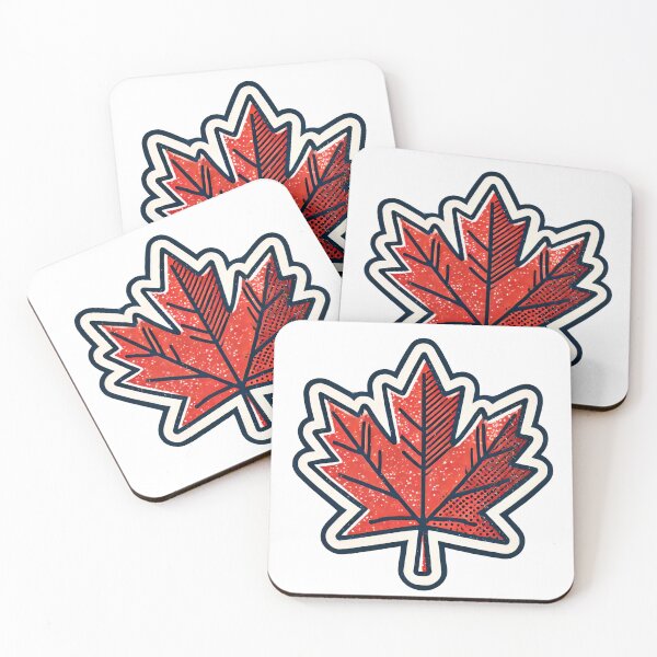 Item preview, Retro Canadian Maple Leaf designed and sold by PinUpPizzazz.