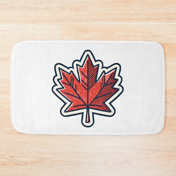 Item preview, Retro Canadian Maple Leaf designed and sold by PinUpPizzazz.
