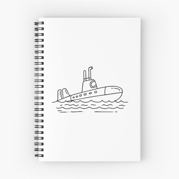 Item preview, Navy submarine emerging from beneath the ocean surface designed and sold by rasagamastore.