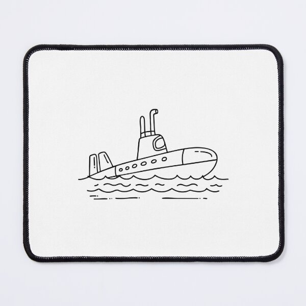 Item preview, Navy submarine emerging from beneath the ocean surface designed and sold by rasagamastore.