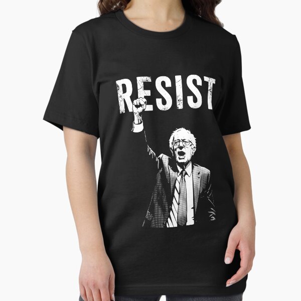 Vista previa del artículo con la obra «RESISTIR a Bernie Sanders», diseñado y vendido por varioarts.